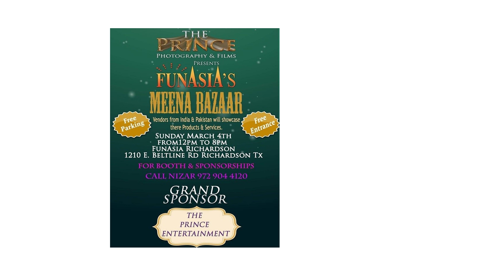 FunAsiA's Meena Bazaar Buy Tickets Online | Richardson , Sun , 2018-03-04 | ThisisShow