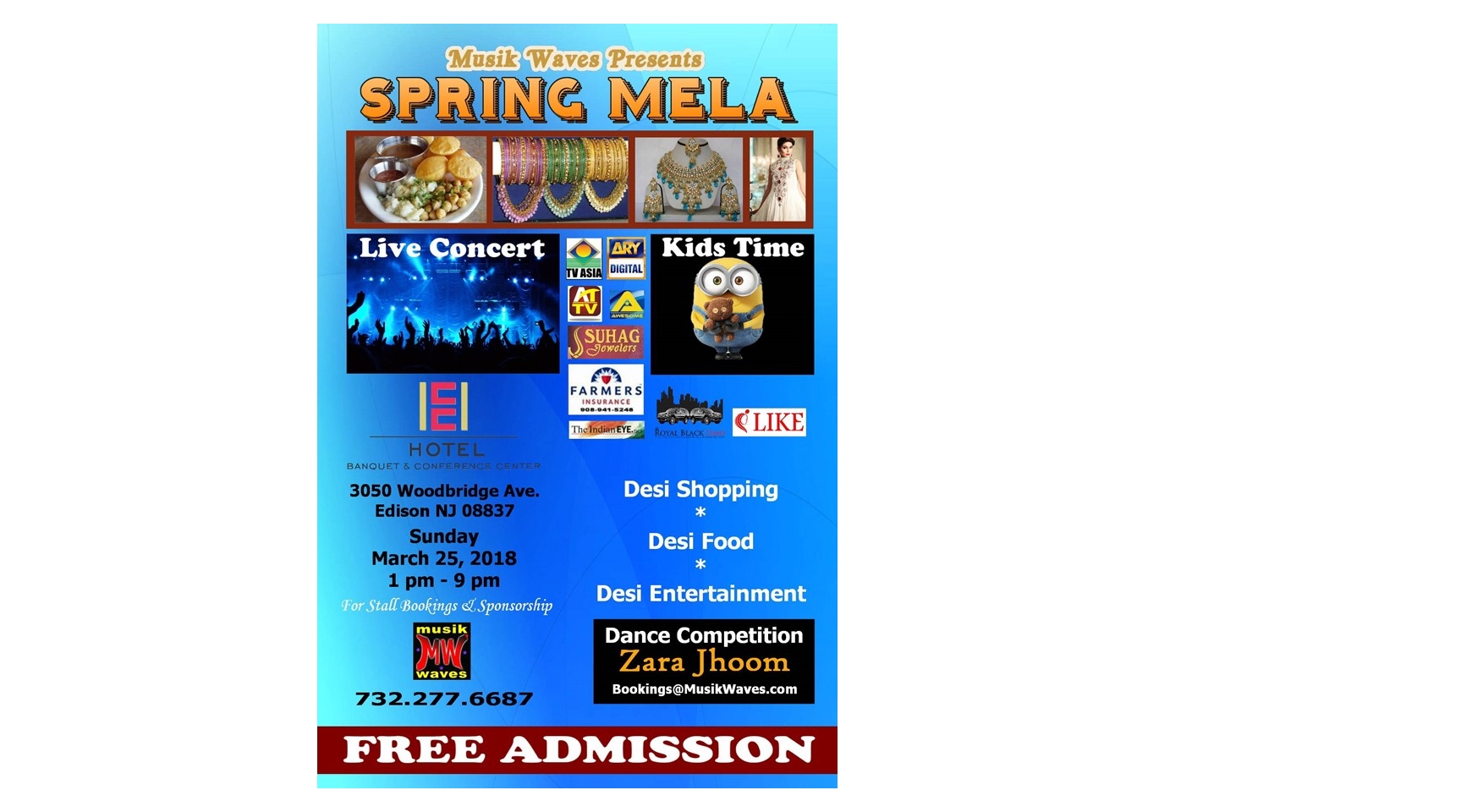 Spring Mela Buy Tickets Online | Edison , Sun , 2018-03-25 | ThisisShow