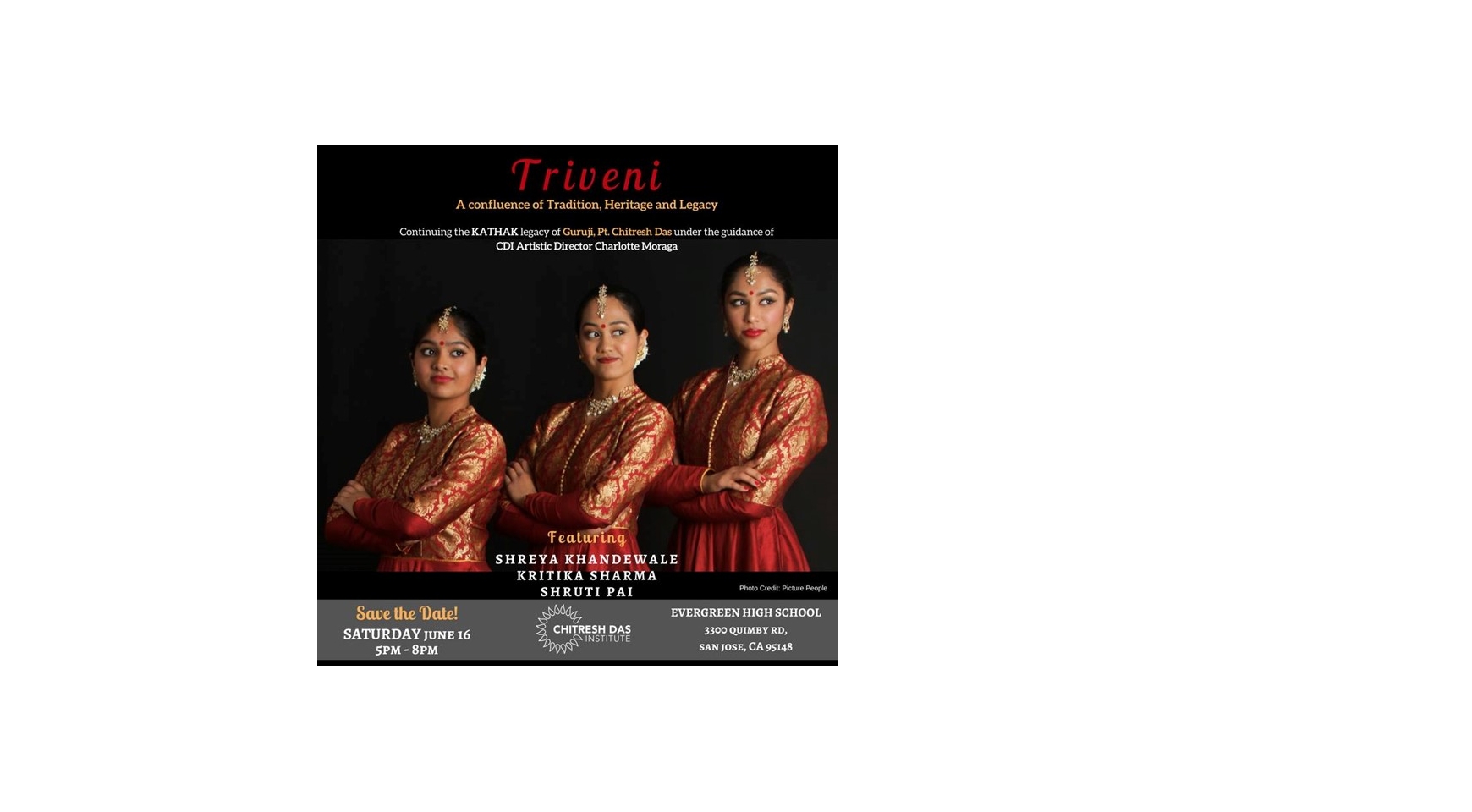 Triveni - A confluence of Tradition, Heritage and Legacy Buy Tickets Online | San Jose , Sat , 2018-06-16 | ThisisShow