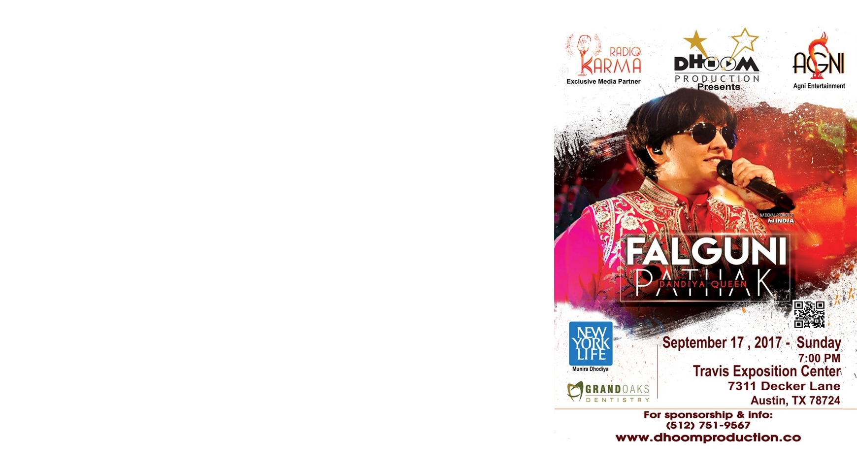 Falguni Pathak Dandiya & Raas Garba Live in Austin Buy Tickets Online | Austin , Mon , 2017-07-17 | ThisisShow