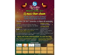 DIWALI 2017 – Ek Masti Bhari Shaam Buy Tickets Online | Marietta , Sat , 2017-10-28 | ThisisShow