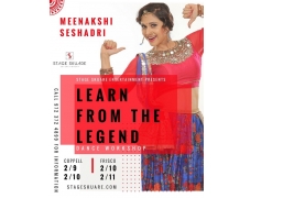 Meenakshi Seshadri Dance Workshop Buy Tickets Online | Coppell , Fri , 2018-02-09 | ThisisShow