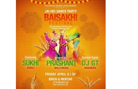 Baisakhi Festival w/ Jai Ho! Dance Party (SF)  Buy Tickets Online | San Francisco , Fri , 2018-04-06 | ThisisShow