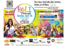 HOLI DHAMAAL 2018 - CELEBRATION OF COLORS Buy Tickets Online | Vernon Hills , Sat , 2018-04-07 | ThisisShow