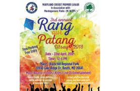 3rd Annual MCPL Rang Aur Patang Utsav 2018 Buy Tickets Online | Boyds , Sun , 2018-04-22 | ThisisShow
